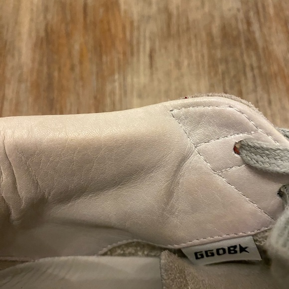 Rare Unicorn Pink Red Glitter Golden Goose Midstars Size 40 - Picture 7 of 7